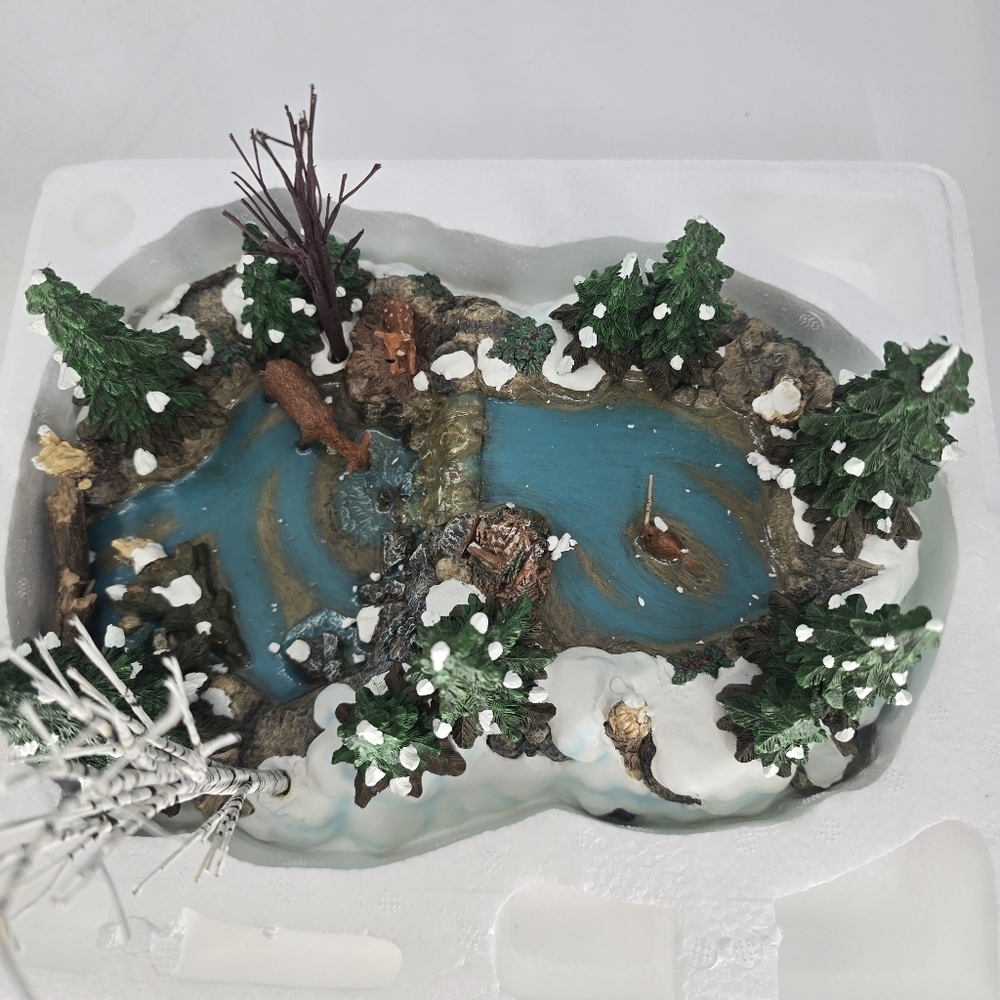 Department 56 Village Mill Creek Pond Retired vintage - Picture 4 of 6
